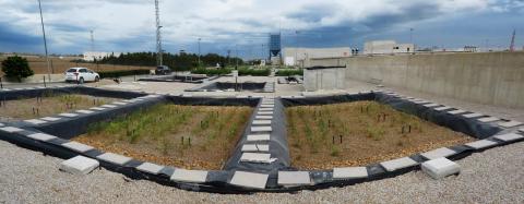 Planta Piloto con humedales y biorreactores